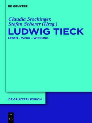 cover image of Ludwig Tieck
